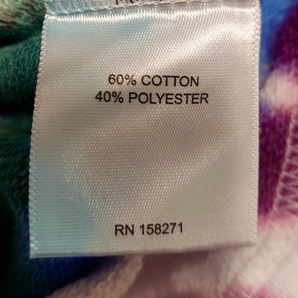 COPY - PSK Collective Tie Dye Cropped Hoodie - Picture 10 of 10